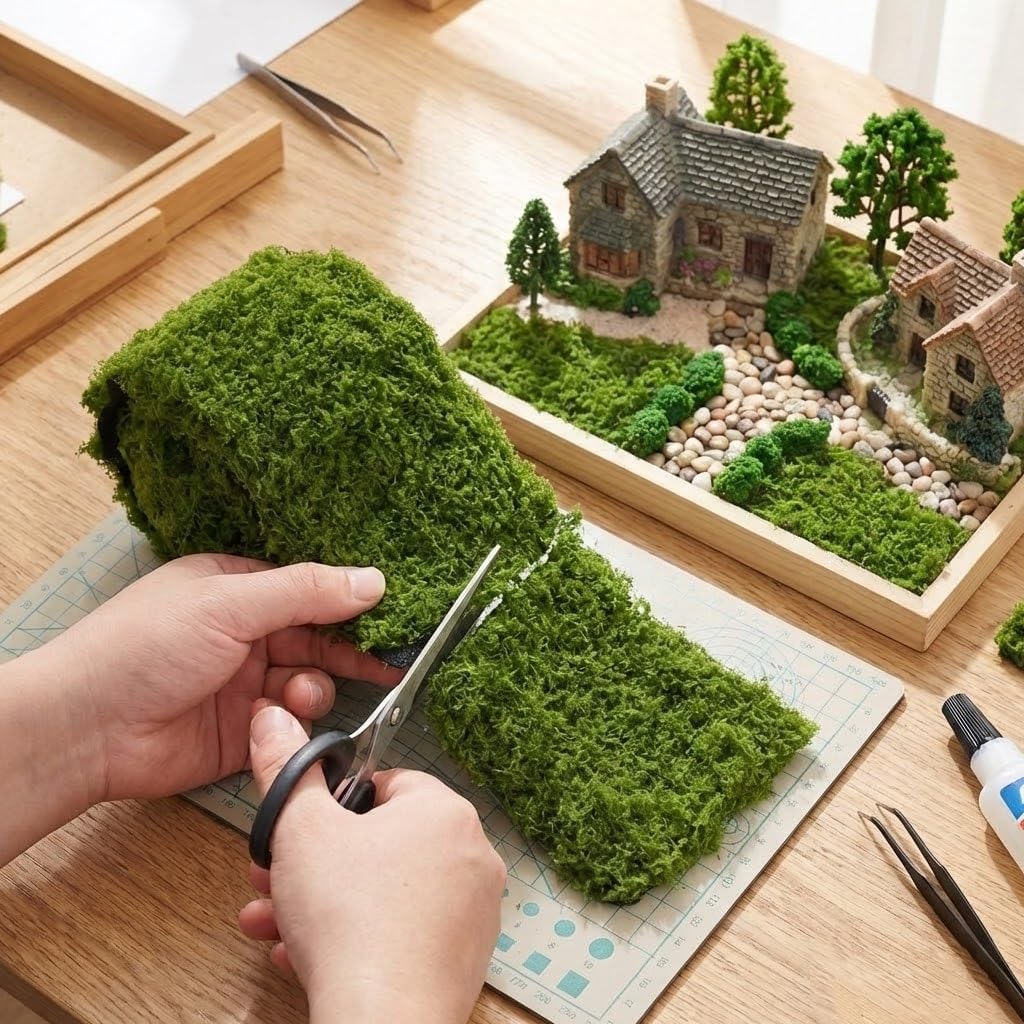 Sphagnum Moss Dry - Chemin de table en mousse artificielle