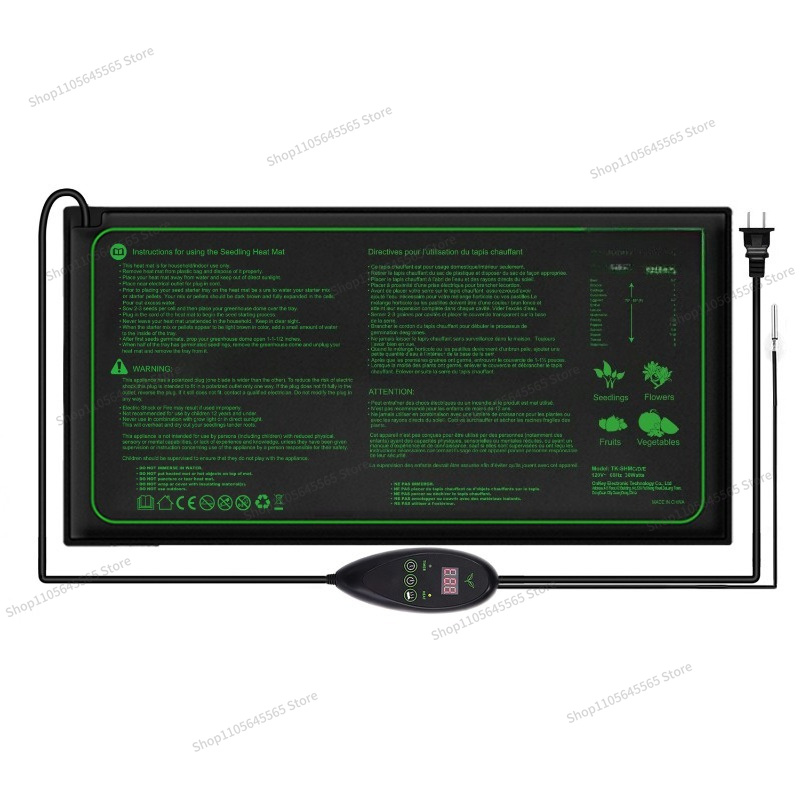 Heat Mat Seedling - Tapis chauffant imperméable en PVC pour