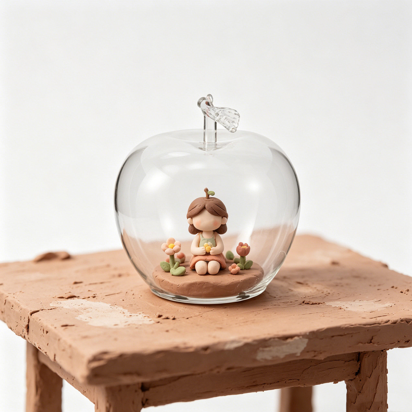 Cloche en verre transparent en - Plastic Dome Clear avis et prix