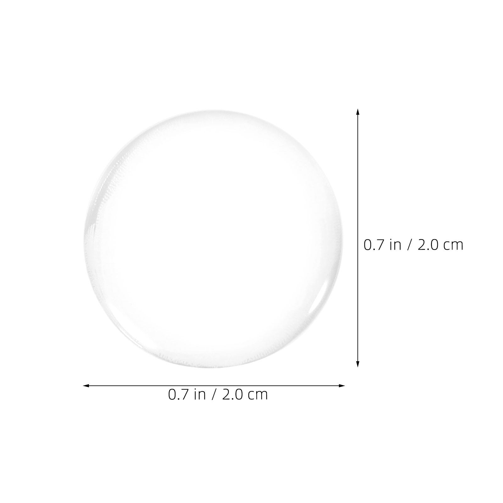 40 autocollants ronds transpar - Plastic Dome Clear avis et prix