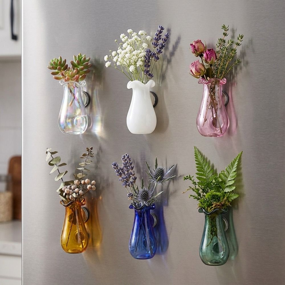 6 Pièces DIY Mini Vases Magnét - Propagation Station Vase avis et prix